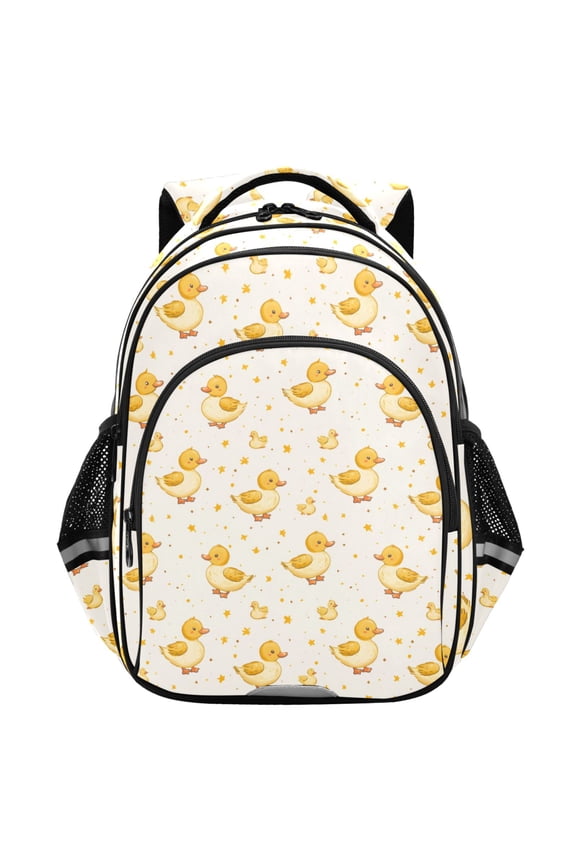 Cartoon Ducks Cute School Backpack Elementary Bag Student Bookbag Travel Rucksack