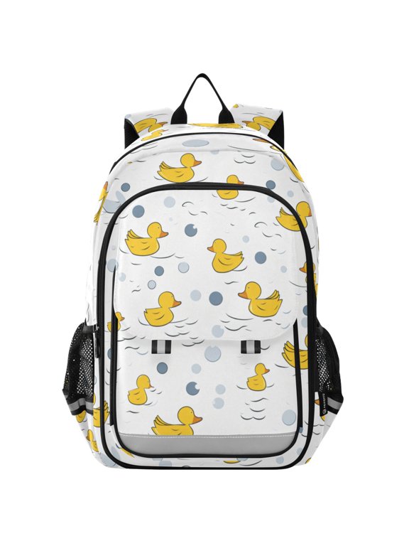 Cartoon Ducks Laptop Backpack Purse Travel Bag Casual School Bookbag Rucksack for Women Men