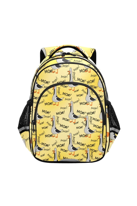 Cartoon Ducks School Backpack Elementary Bag Bookbag Travel Rucksack