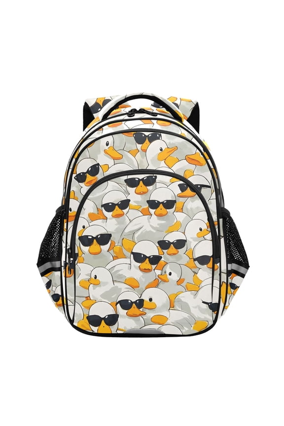 Cartoon Ducks School Backpack Elementary Bag Bookbag Travel Rucksack