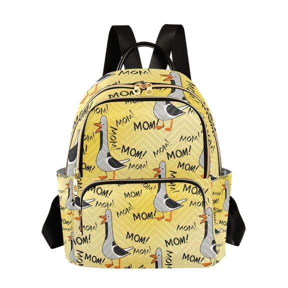 ALAZA Cartoon Ducks Womens Travel Laptop Backpack Large Daypack Ladies Shoulder Bags M