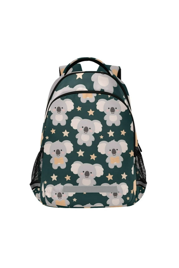 Cartoon Koala Stars Backpack Elementary School Bag Bookbag Travel Rucksack