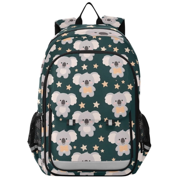 ALAZA Cartoon Koala Stars Laptop Backpack Purse Travel Bag Casual School Bookbag Rucksack for Women Men