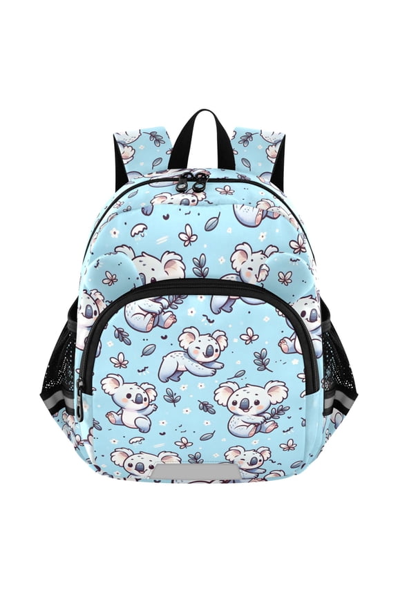 Cartoon Koala with Leaf Mini Backpack School Bookbag Age 3-7 Small
