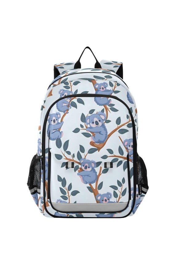 Cartoon Koalas Laptop Backpack Purse Travel Bag Casual School Bookbag Rucksack for Women Men