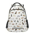 thumbnail image 1 of ALAZA Cartoon Puppy Dog Backpack Elementary School Bag Bookbag Travel Rucksack, 1 of 7