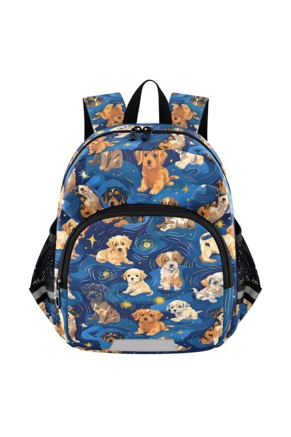 Cartoon Puppy Dog Mini Backpack School Bookbag Age 3-7 Small
