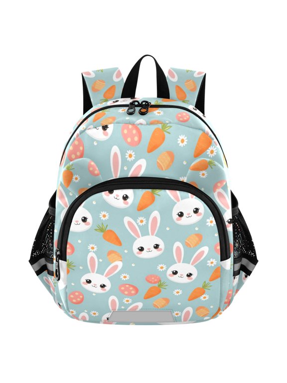Cartoon Rabbits Mini Backpack School Bookbag Age 3-7 Small