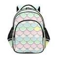 thumbnail image 1 of ALAZA Cartoon Scale Pattern School Backpack Elementary Bag Bookbag Travel Rucksack, 1 of 6