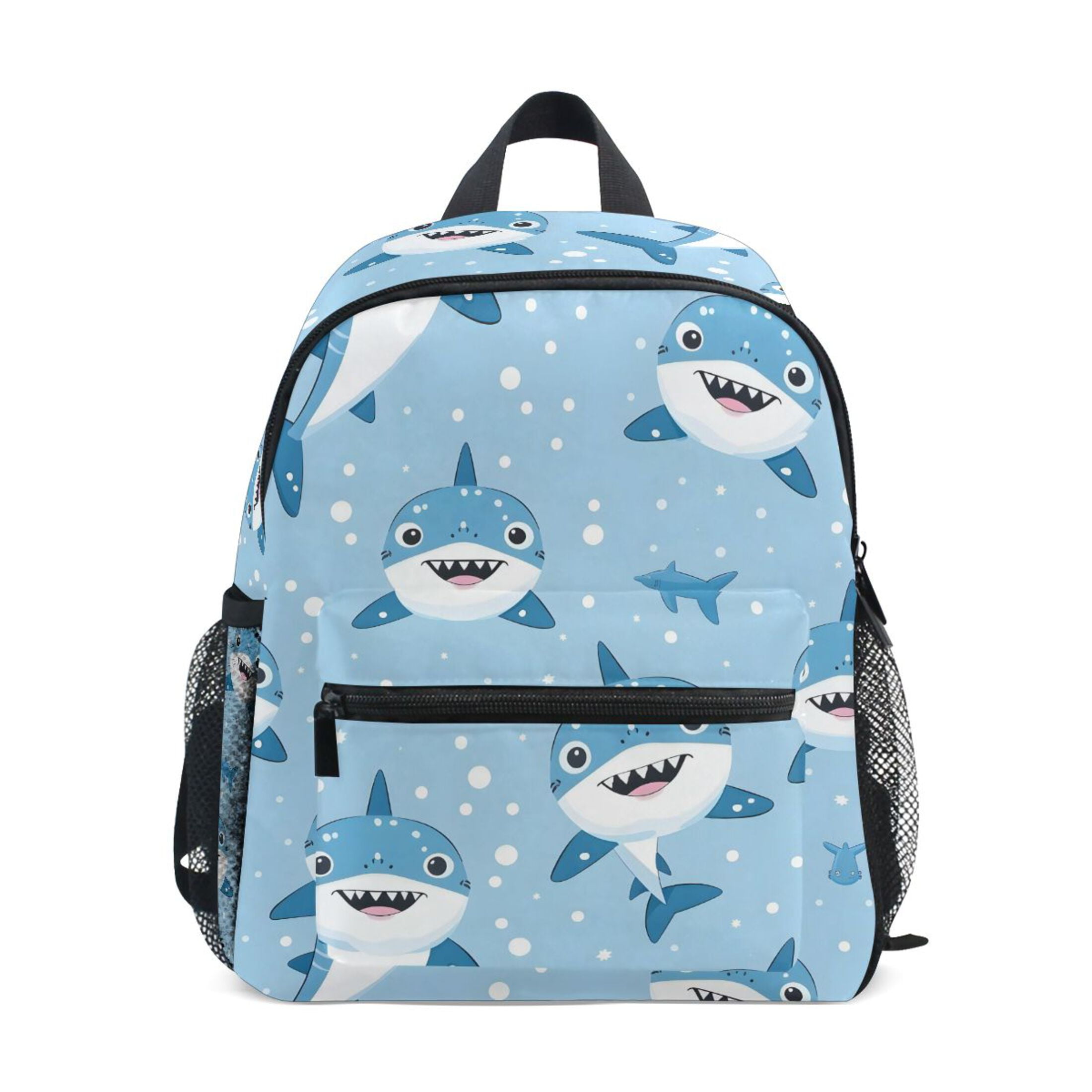 baby shark blue children's mini backpack with adjustable straps Small Friend - Children & Daycare Highly recommended!. Toddler Backpack - Shark
