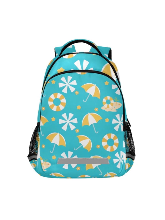 Cartoon Summer Umbrellas Backpack Elementary School Bag Bookbag Travel Rucksack