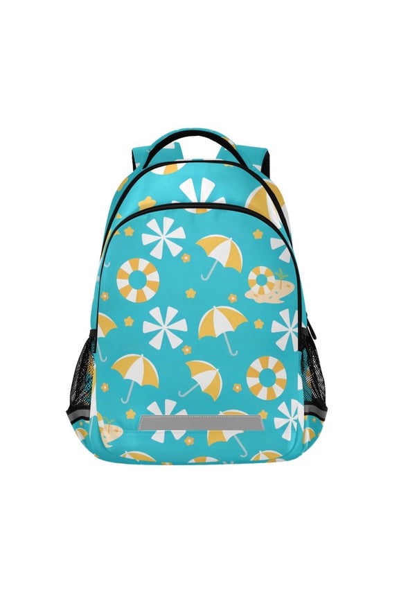 Cartoon Summer Umbrellas Backpack Elementary School Bag Bookbag Travel Rucksack