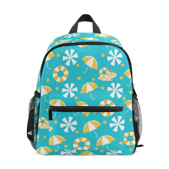 ALAZA Cartoon Summer Umbrellas School Backpack Small Bookbag Mini Bags