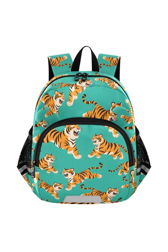 Cartoon Tigers Cute Mini Backpack School Bookbag Age 3-7 Medium
