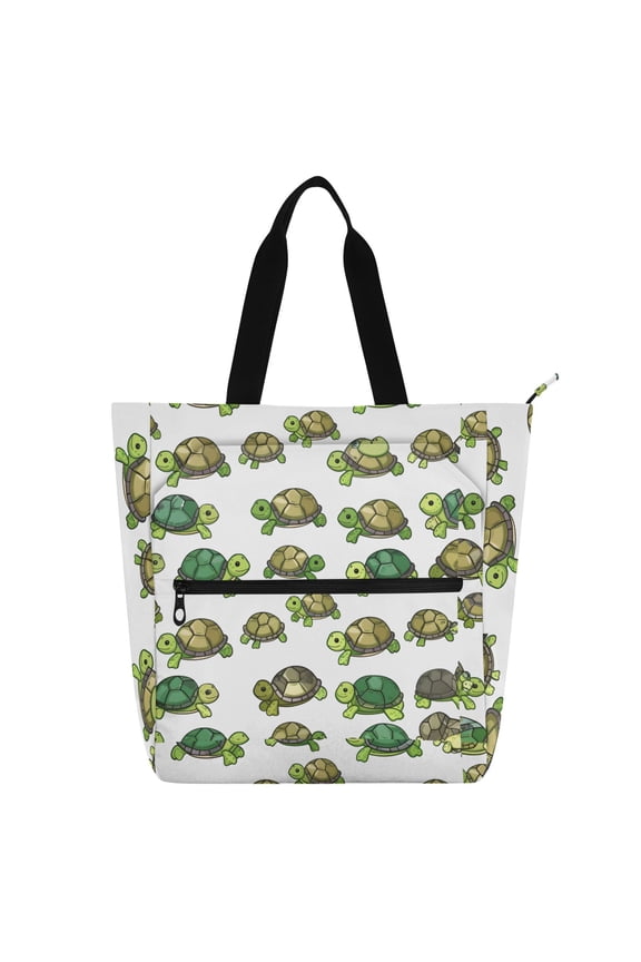 Cartoon Turtles School Book Bag Kids Tote Bags Handbag