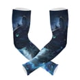 thumbnail image 1 of ALAZA Cat Magic Starry UV Sun Protection Arm Sleeves UPF 50+ Compression Cooling Sleeve 1 Pair, 1 of 7