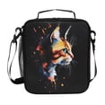 thumbnail image 1 of ALAZA Cat Print Lunch Box Insulated Lunch Bag Reusable Thermal Cooler Tote School Picnic, 1 of 6