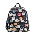 thumbnail image 1 of ALAZA Cats Animals School Backpack Small Bookbag Mini Bags, 1 of 6