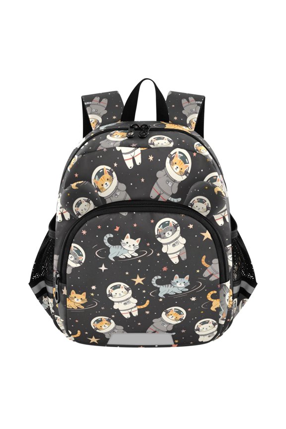 Cats on Space Mini Backpack School Bookbag Age 3-7 Medium