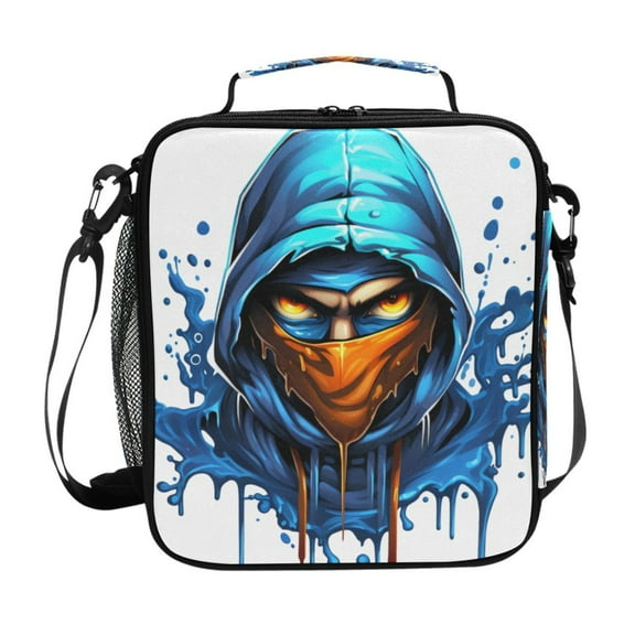 ALAZA Character Pattern Lunch Box Insulated Lunch Bag Reusable Thermal Cooler Tote School Picnic