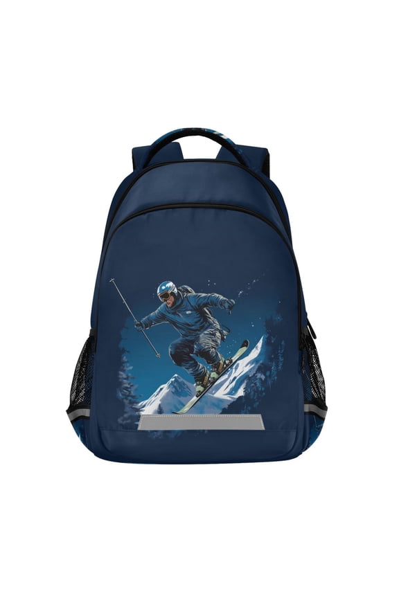 Characters Skater Backpack Elementary School Bag Bookbag Travel Rucksack