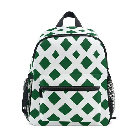 ALAZA Checkered Geometric School Backpack Small Bookbag Mini Bags