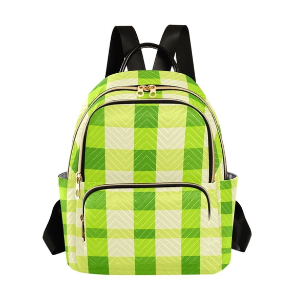 ALAZA Checkered Grid-t1 Womens Travel Laptop Backpack Large Daypack Ladies Shoulder Bags M