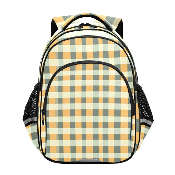 ALAZA Checkered Grid-t2 School Backpack Elementary Bag Bookbag Travel Rucksack
