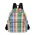thumbnail image 1 of ALAZA Checkered Plaid Pattern Womens Travel Laptop Backpack Large Daypack Ladies Shoulder Bags S, 1 of 7