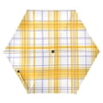 thumbnail image 1 of ALAZA Checkered Plaid Print UPF 50+ Compact Folding Umbrella for Rain Travel Umbrella Packable, 1 of 8