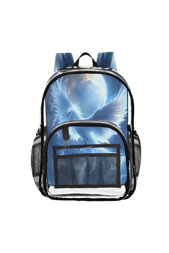 Clear Backpack Phoenix PVC Transparent BookBag