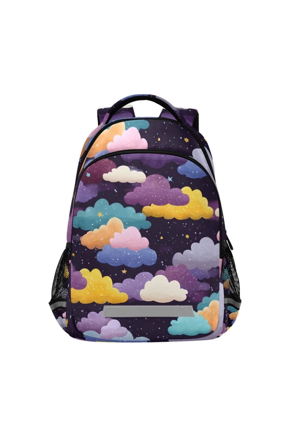 Cloud Starry Backpack Elementary School Bag Bookbag Travel Rucksack