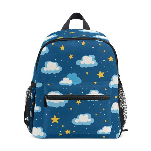 ALAZA Clouds Stars School Backpack Small Bookbag Mini Bags