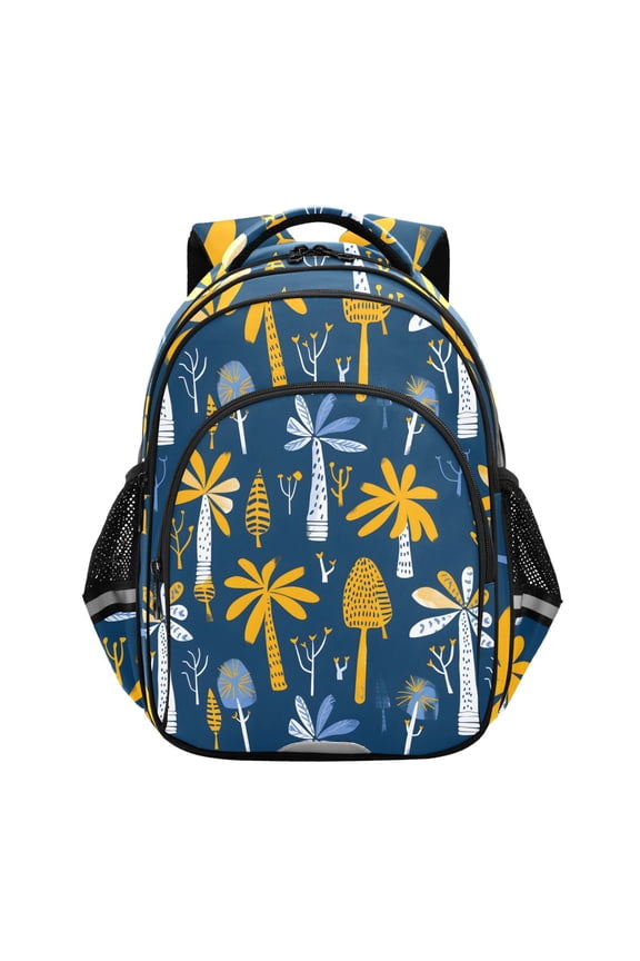Coconut Tree School Backpack Elementary Bag Bookbag Travel Rucksack