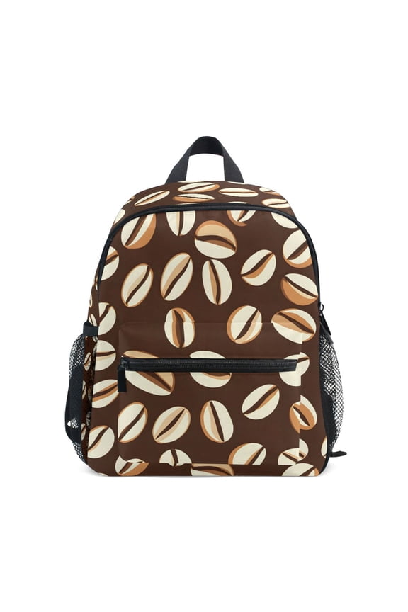 Coffee Beans School Backpack Small Bookbag Mini Bags