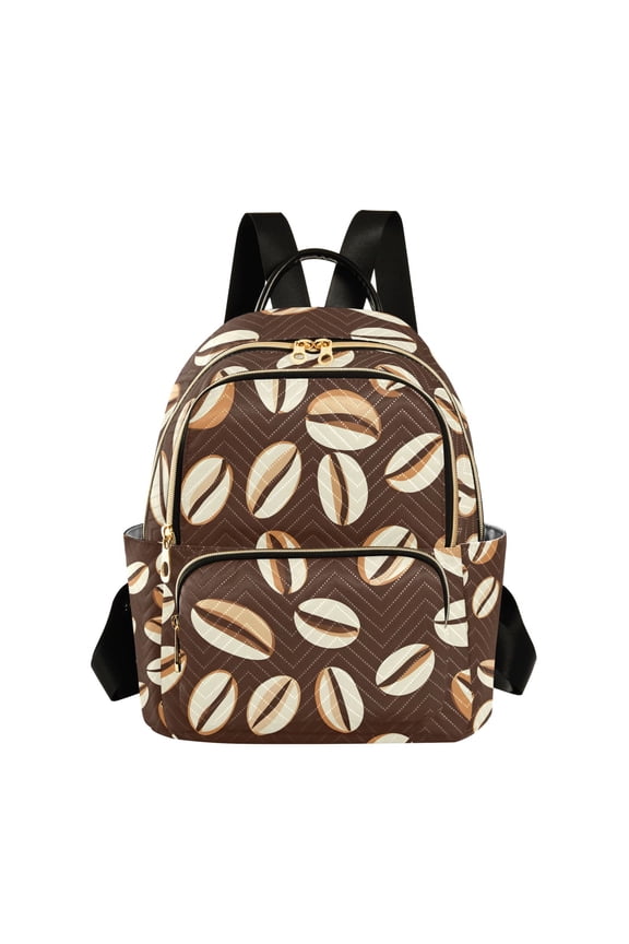 Coffee Beans Womens Travel Laptop Backpack Large Daypack Ladies Shoulder Bags M
