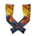 thumbnail image 1 of ALAZA Colorful Art Cat UV Sun Protection Arm Sleeves UPF 50+ Compression Cooling Sleeve 1 Pair, 1 of 7
