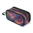 thumbnail image 1 of ALAZA Colorful and Elegant Background Pencil Case Bag 3 Compartment Pen Pouch Large Storage Holder Box Organizer, 1 of 8