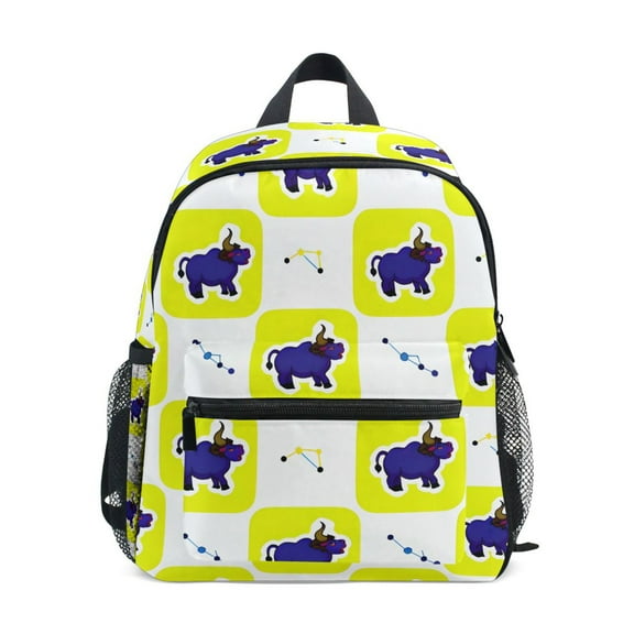 ALAZA Constellation Taurus School Backpack Small Bookbag Mini Bags