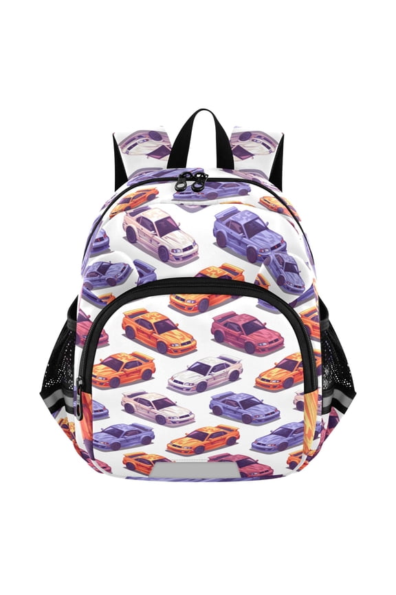 Cool Cars Mini Backpack School Bookbag Age 3-7 Medium
