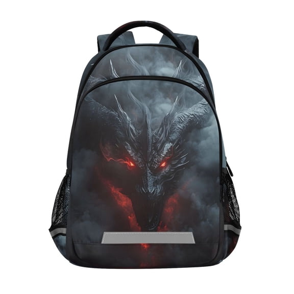 ALAZA Cool Dragon Backpack Elementary School Bag Bookbag Travel Rucksack