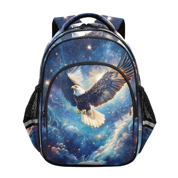 ALAZA Cool Eagle School Backpack Elementary Bag Bookbag Travel Rucksack