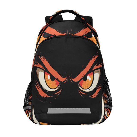 ALAZA Cool Funny Eyes Backpack Elementary School Bag Bookbag Travel Rucksack