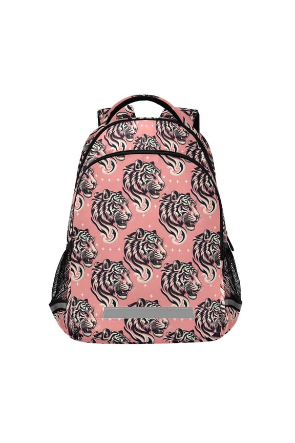 Cool Tiger Backpack Elementary School Bag Bookbag Travel Rucksack