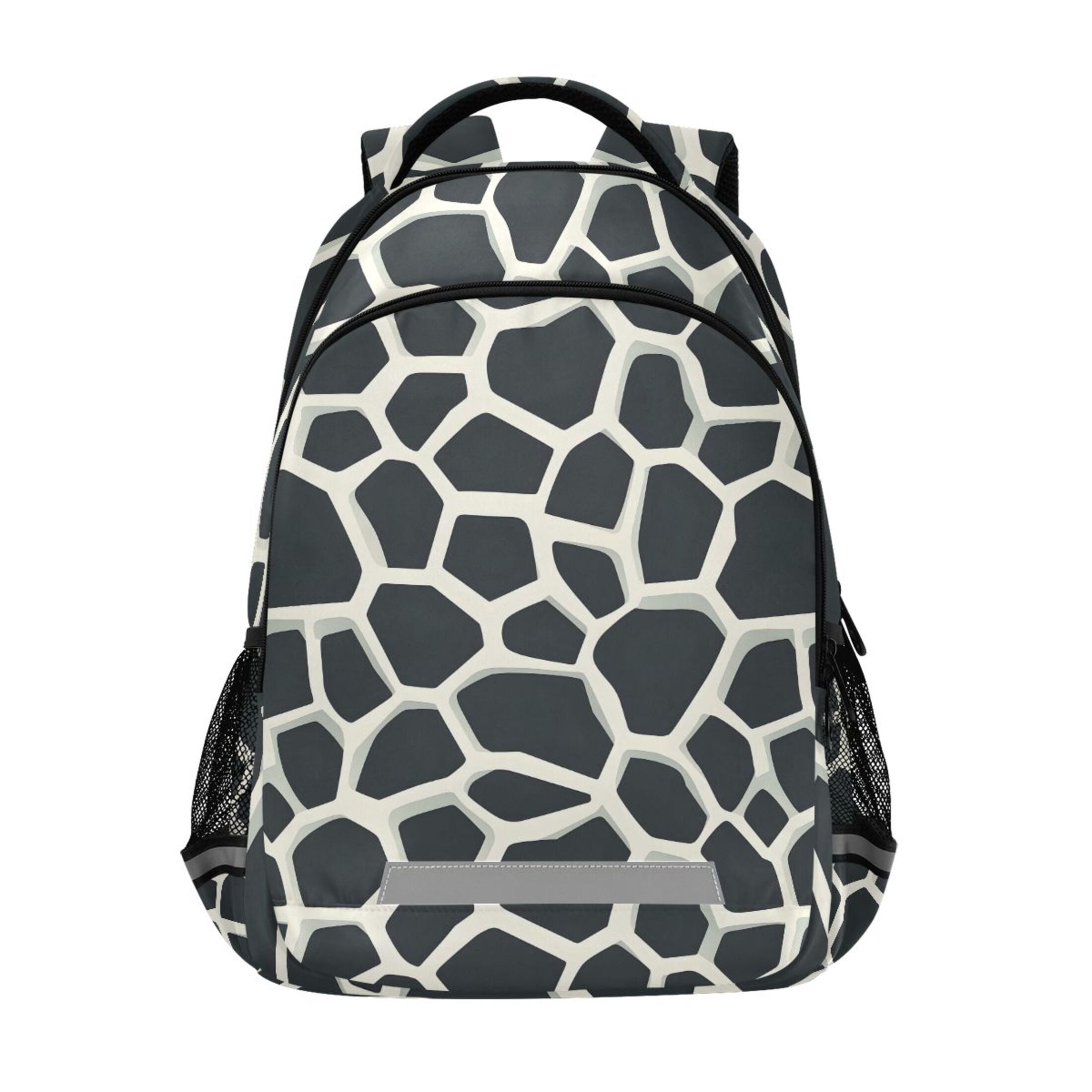 ALAZA Cow Print Backpack Elementary School Bag Bookbag Travel Rucksack