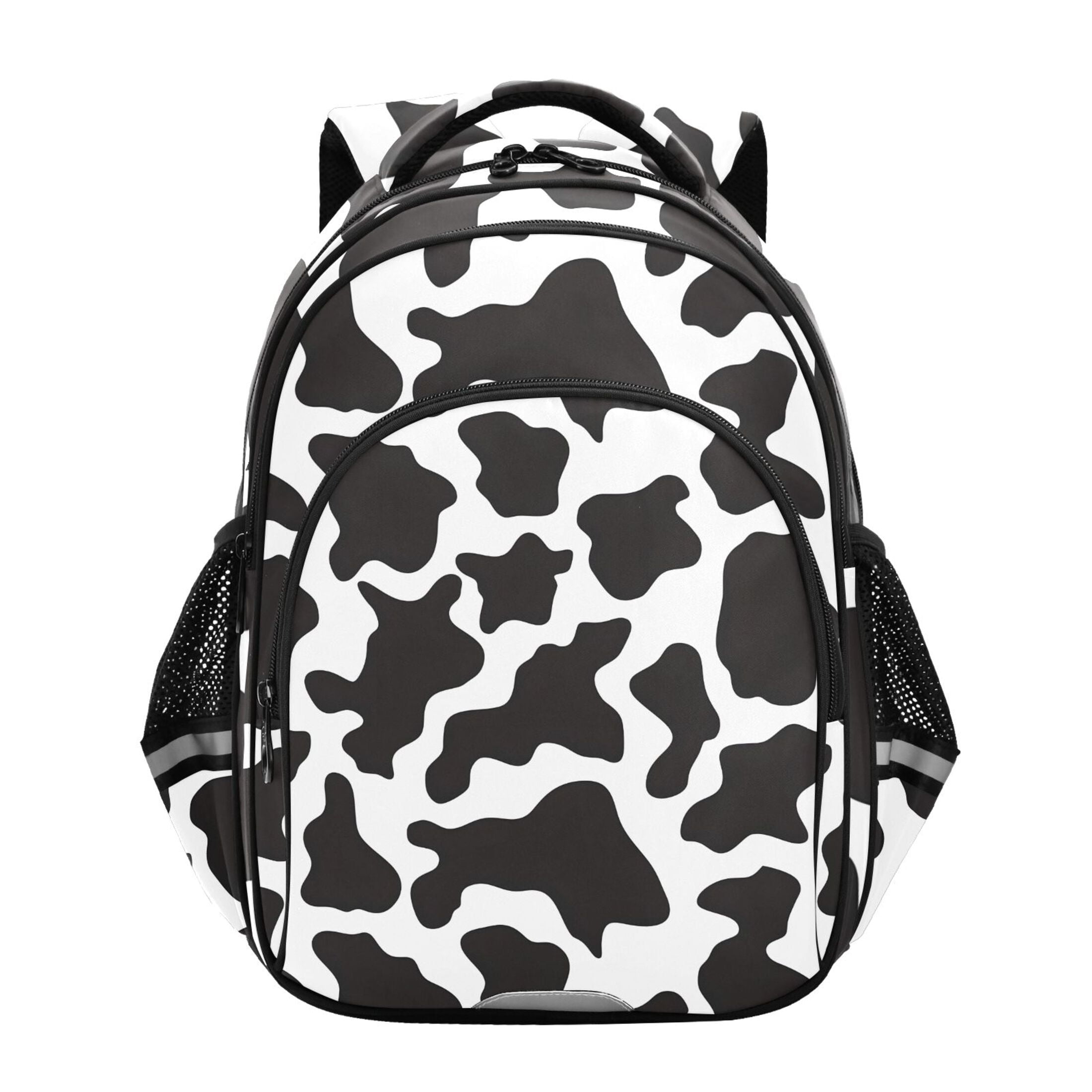 ALAZA Cow Print School Backpack Elementary Bag Bookbag Travel Rucksack