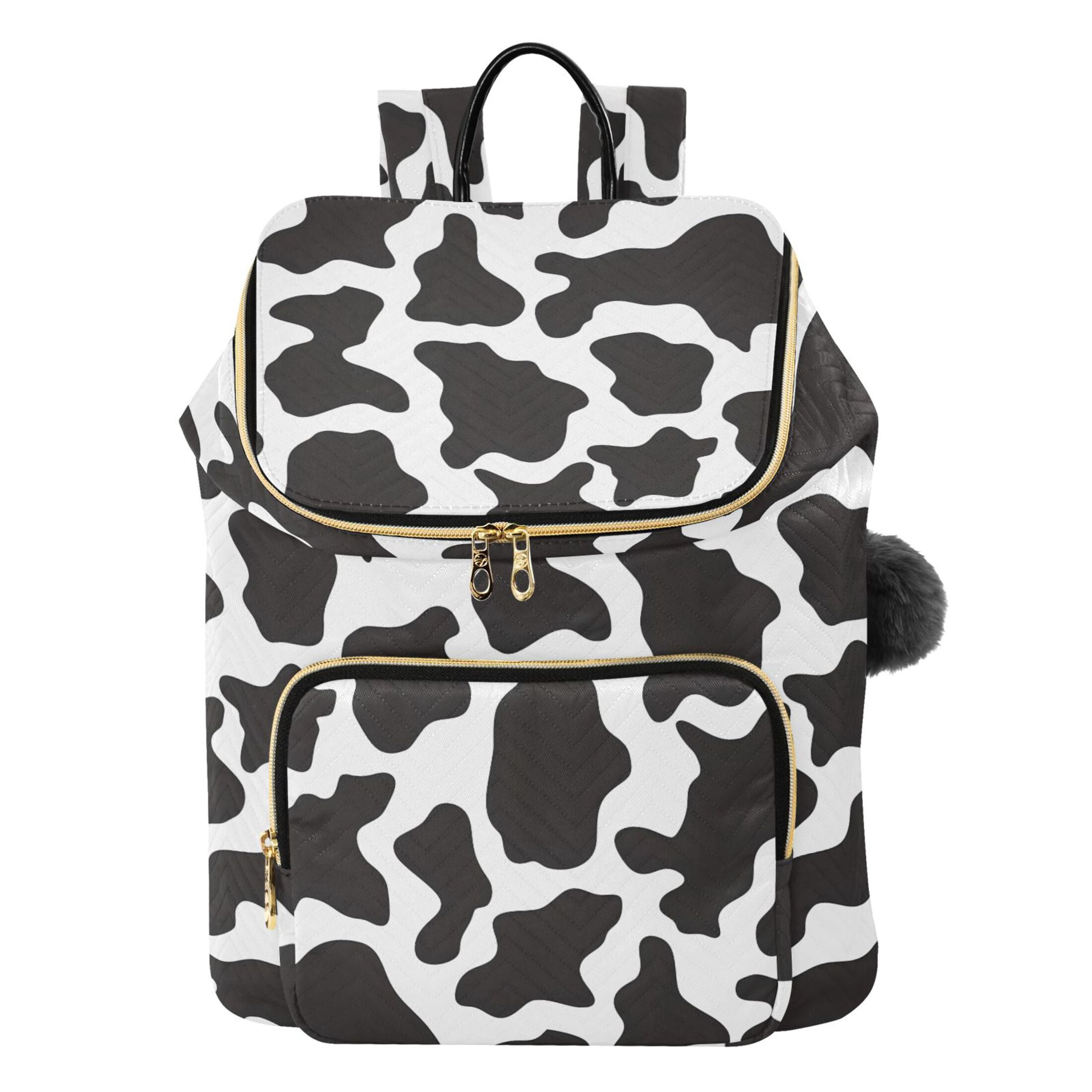 ALAZA Cow Print Travel Backpack Laptop Bag Large Capacity Daypack