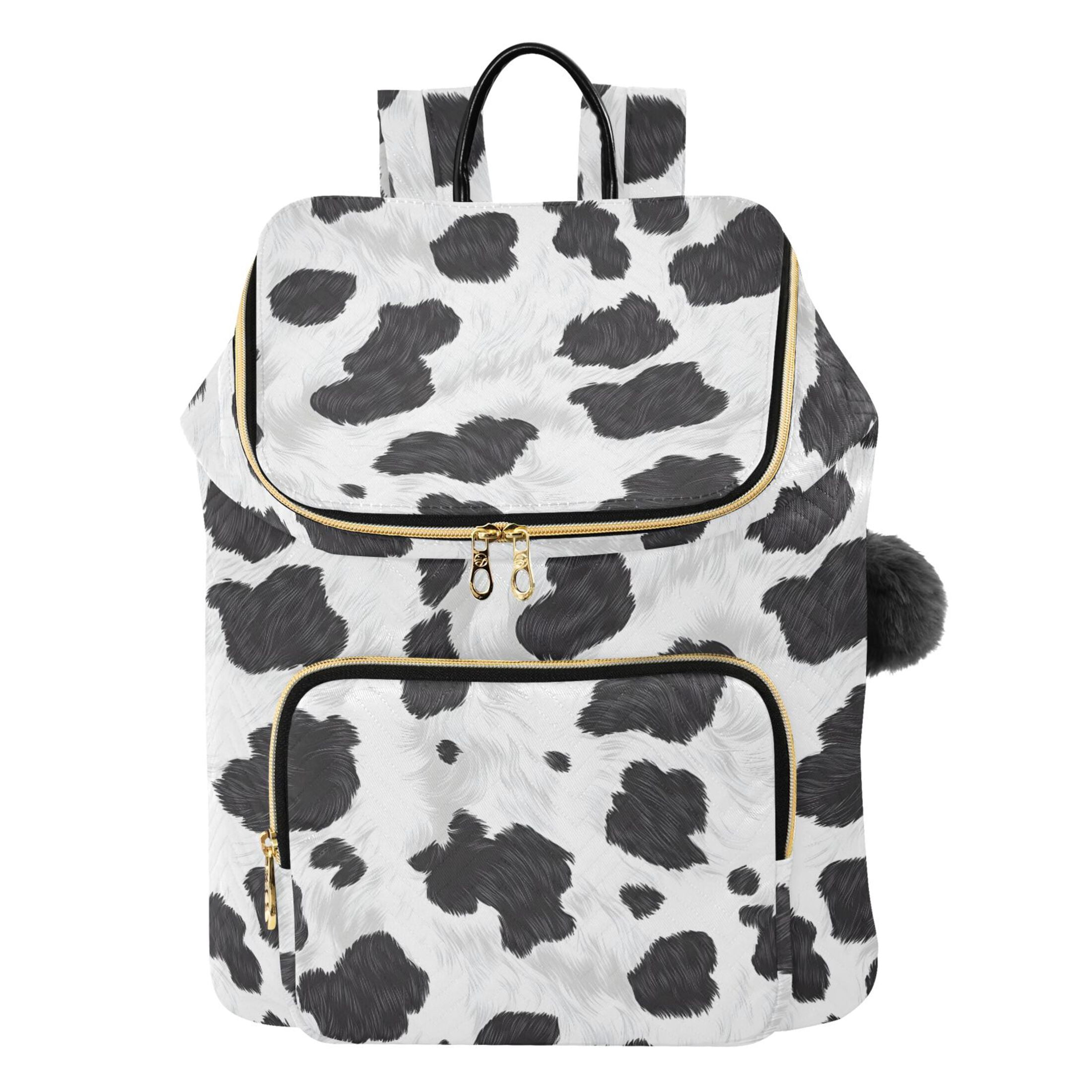 ALAZA Cow Print Travel Backpack Laptop Bag Large Capacity Daypack