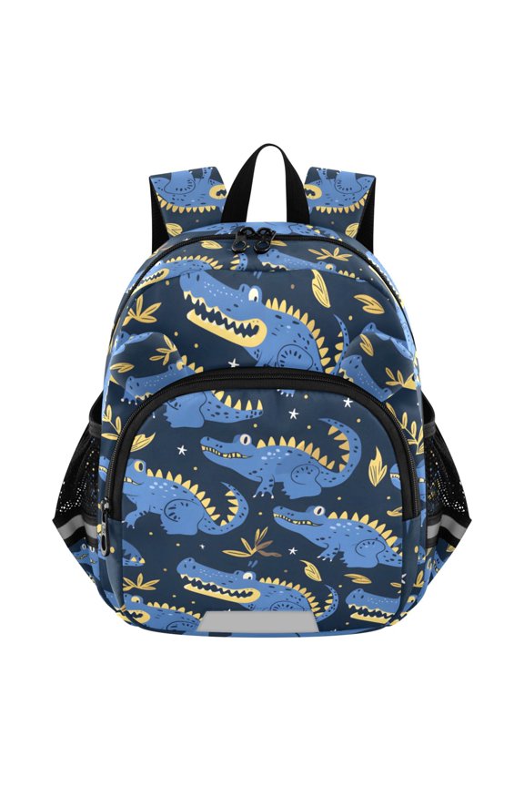 Crocodile Cartoon Mini Backpack School Bookbag Age 3-7 Medium