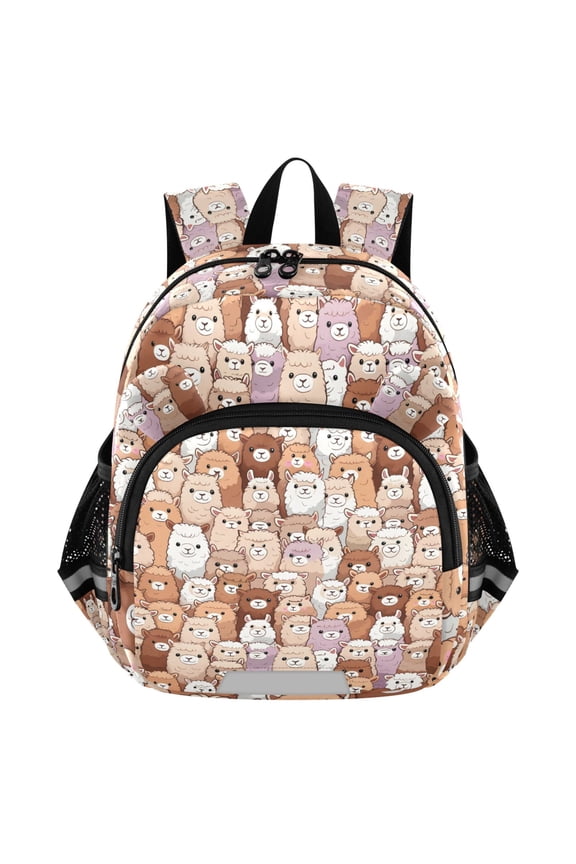 Cute Alpacas Mini Backpack School Bookbag Age 3-7 Medium